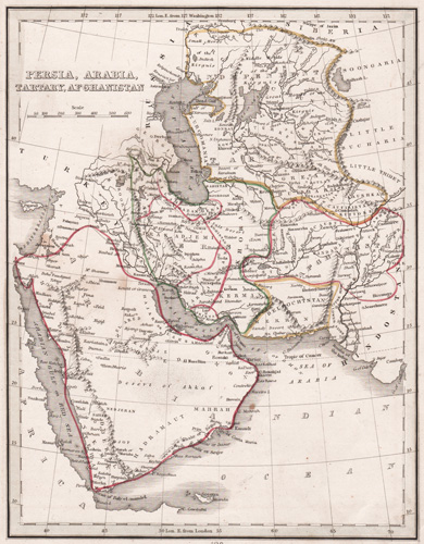 Persia, Arabia, Tartary and Afghanistan 1835